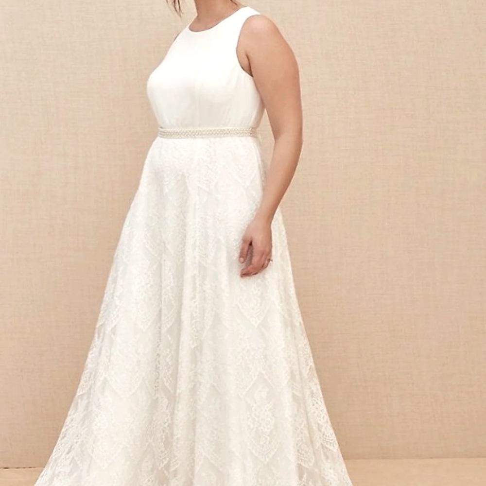 NWT Torrid size 14W Maxi Wedding Dress